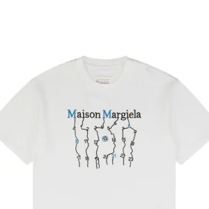 Maison Margiela Number-Connected Letter Embroidery T-Shirt2.jpeg