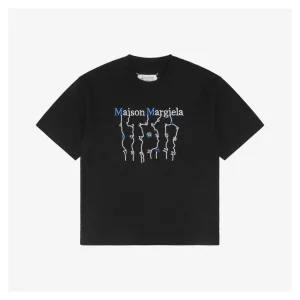 Maison Margiela Number-Connected Letter Embroidery T-Shirt
