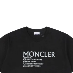 Moncler Arm MK Logo Slogan T-shirt10.jpeg