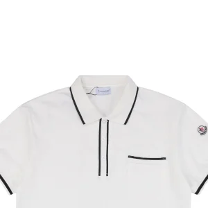 Mxxcler Arm MK Logo Patch Panel Polo Shirt1.jpeg