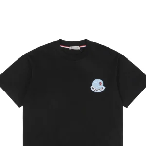 Mxxcler Baseball Patch Terry Embroidery Cotton T-Shirt