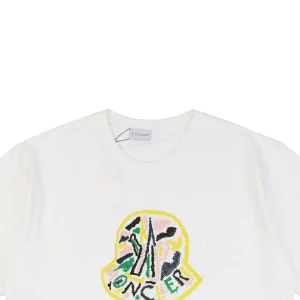 Mxxcler Colorful MK Large Embroidered Logo T-Shirt1.jpeg