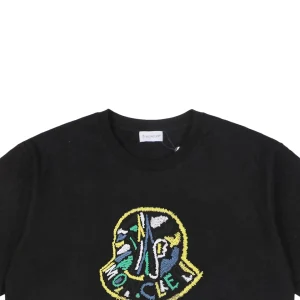 Mxxcler Colorful MK Large Embroidered Logo T-Shirt11.jpeg