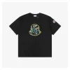 Mxxcler Colorful MK Large Embroidered Logo T-Shirt (Black/White)