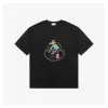 Mxxcler Dreadlock Duck Character Print T-Shirt (Black/White)
