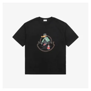 Mxxcler Dreadlock Duck Character Print T-Shirt
