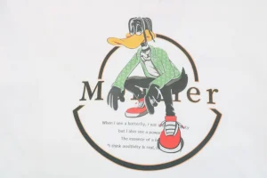 Mxxcler Dreadlock Duck Character Print T-Shirt4.jpeg