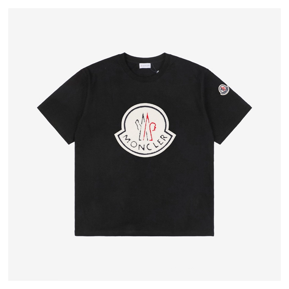 Mxxcler MK Large Chenille Embroidery T-Shirt