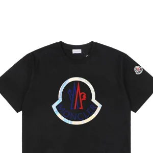Mxxcler MK Large Holographic Print T-Shirt14.jpeg