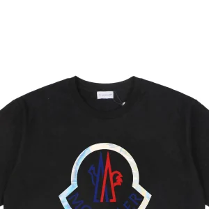 Mxxcler MK Large Holographic Print T-Shirt15.jpeg