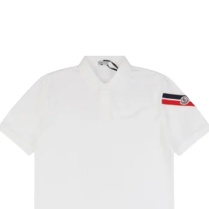 Mxxcler MK Logo Embroidery Polo Shirt with Arm Webbing Detail2.jpeg