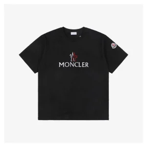 Mxxcler Red & White Rooster M Logo Print T-Shirt