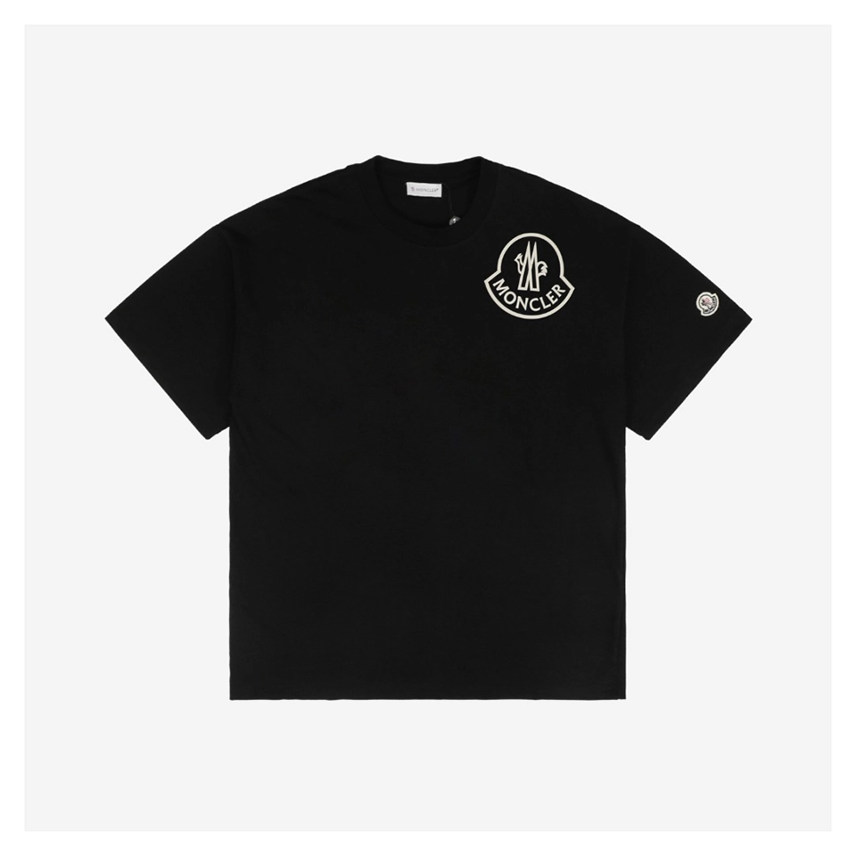 Mxxcler Shoulder MK Rubberized Logo T-Shirt