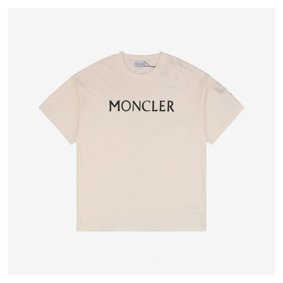 Mxxcler Sleeve Pocket MK Logo Patch T-Shirt