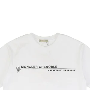 Mxxcler Slogan Coordinates Graphic T-Shirt White
