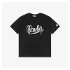 Mxxcler Year of the Snake Emblem Letter Print T-Shirt (Black/White)