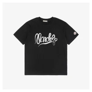 Mxxcler Year of the Snake Emblem Letter Print T-Shirt