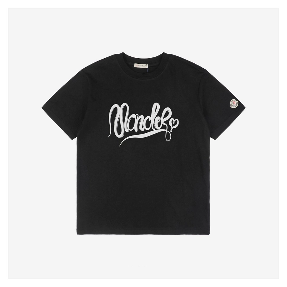 Mxxcler Year of the Snake Emblem Letter Print T-Shirt