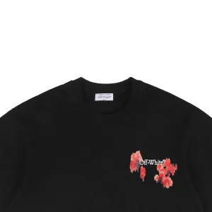 OFF WHITE CO VIRGIL Flowing Watercolor Arrow Graphic T-Shirt