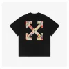 OFF WHITE CO VIRGIL Flowing Watercolor Arrow Graphic T-Shirt