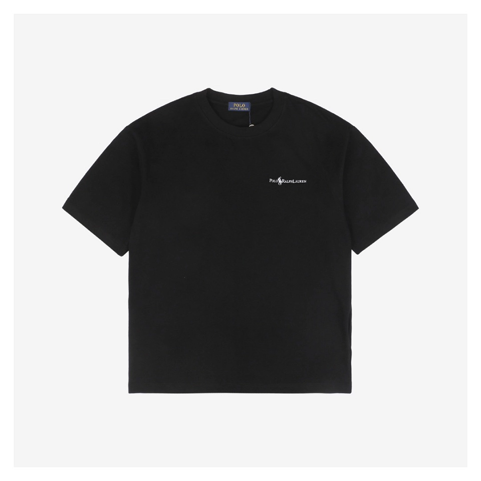 Ralph Lauren Pony Logo Letter Embroidered T-Shirt