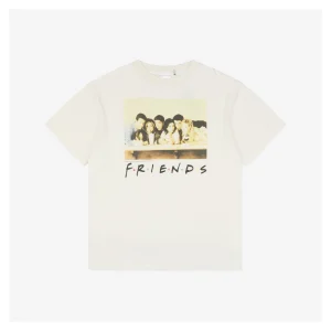 Saint Michael Friends Drinking Scene Graphic T-Shirt