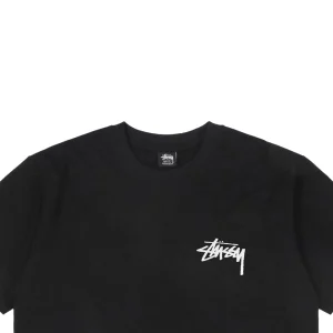 Stussy Plush Dice Graphic T-Shirt Black