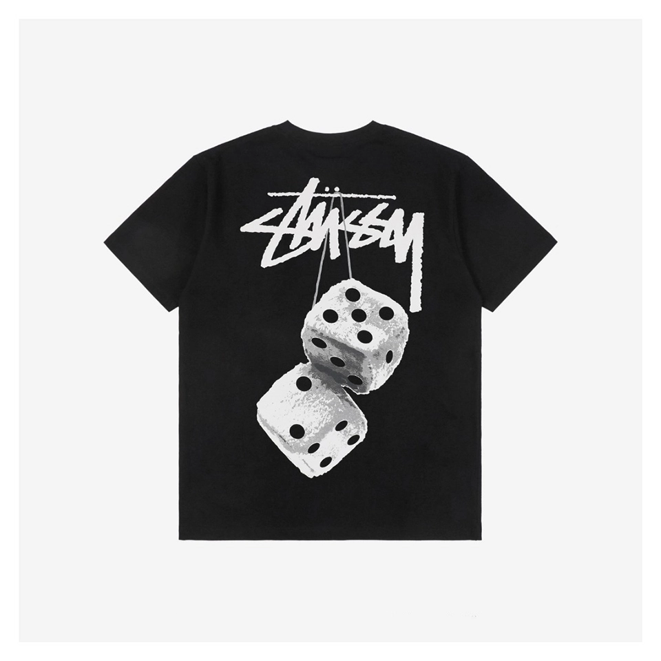 Stussy Plush Dice Graphic T-Shirt