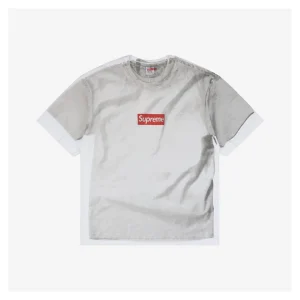 Supreme x Maison Margiela Box Logo Print T-Shirt