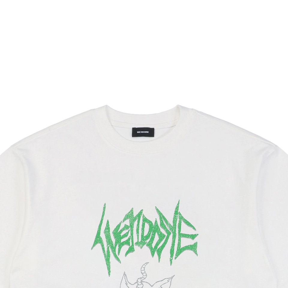 We11done Gothic Letter & Sketch Monster Graphic T-Shirt14.jpeg