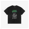 We11done Gothic Letter & Sketch Monster Graphic T-Shirt (Black/White)