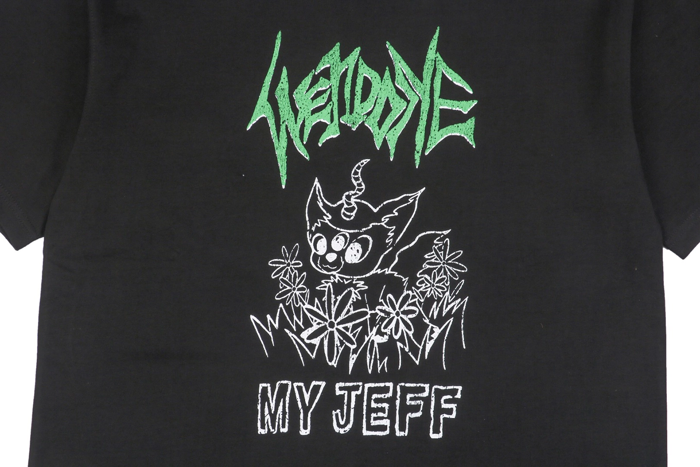 Front side print Black