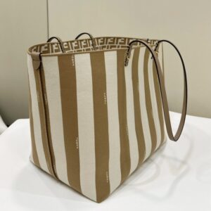 Replica Fendi Two Side Small Tote Beige - premium 1:1 fake handbag model