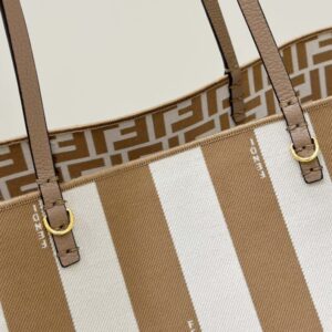 Replica Fendi Two Side Small Tote Beige - top-rated replica designer bag