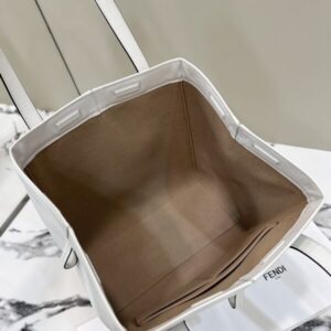 Replica Fendi Origami Large White - near-authentic luxury replica handbag