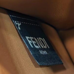 Replica Fendi Peekaboo Mini Brown - authentic-look luxury purse replica