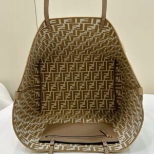 Replica Fendi Two Side Small Tote Beige - top-rated replica designer bag