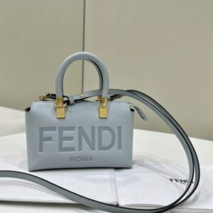Replica Fendi By The Way Boston Sky Blue - top-rated replica designer bag