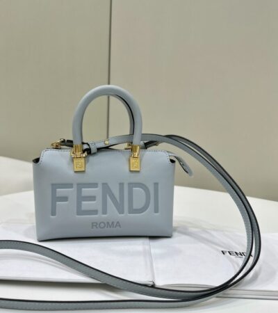 Replica Fendi By The Way Boston Sky Blue - top-rated replica designer bag