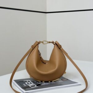 Replica Fendi Fendigraphy Small Brown - best quality luxury bag dupe