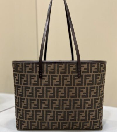 Replica Fendi Double F Monogram Tote - 1:1 designer replica handbag