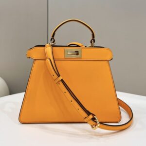 Replica Fendi Peekaboo Medium Orange - best-selling designer handbag dupe