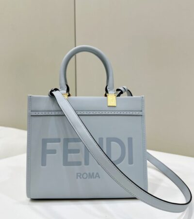 Replica Fendi Small Tote Sky Blue - high-quality designer bag clone