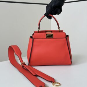 Replica Fendi Peekaboo Medium Red - best-selling designer handbag dupe