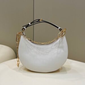 Replica Fendi Fendigraphy Large White - realistic designer-inspired fake bag