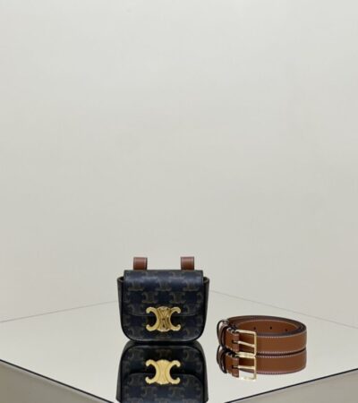 Replica Celine Triomphe Mini Waist Bag - elite superclone designer purse