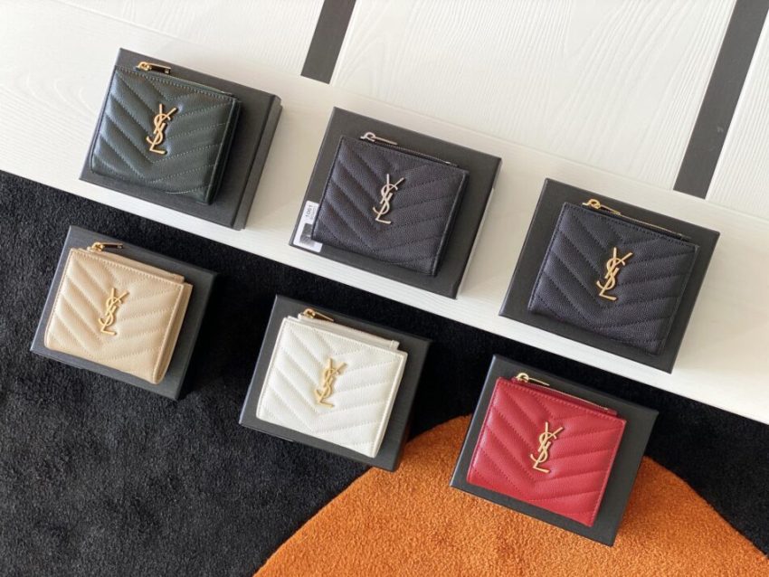 Replica Yves Saint Laurent Zipper Wallet - high-accuracy replica luxury purse