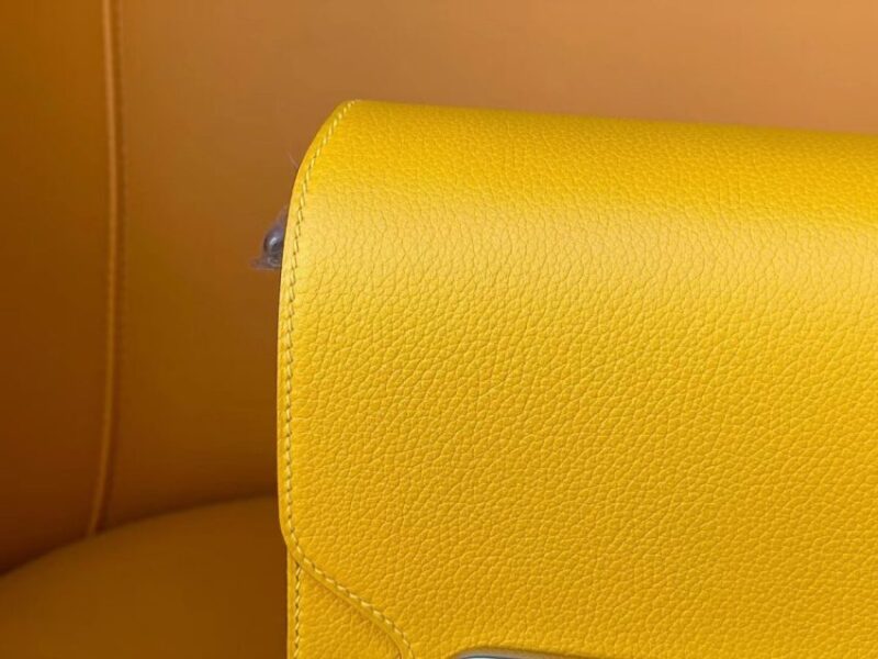 Replica Hermes Sac Roulis Yellow - top-tier luxury replica shoulder bag
