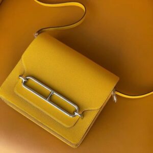 Replica Hermes Sac Roulis Yellow - elite superclone designer purse