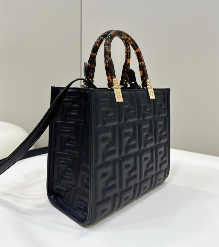 Replica Fendi Small Tote Black - top-tier luxury replica shoulder bag